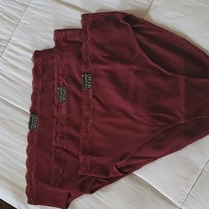 BNWT 3 pairs of TiVoglio High Cut Brief Underwear from Penningtons